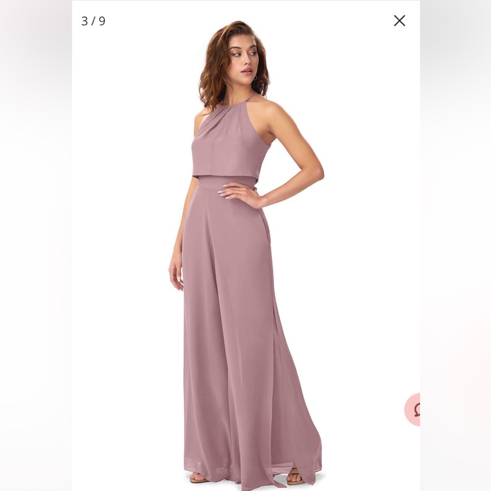 Azazie bridesmaids jumpsuit set NWT.